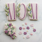 Mothers Day Floral Cookie Class Cutters by The Flour Shoppe Cookie Co - Set of 3 Cookie Cutters - Perfect for Mom Gift, Spring Cookies