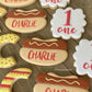 Hot Dog Cookie Cutter - Cute Hotdog, Bratwurst, Sausage in a Bun (#CCK301)