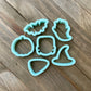 STL File Download - MICRO Halloween Cookie Cutters - Set of 6 Shapes - Size 1” to 1.25” - Instant Download, Not For Resale, Do Not Share