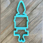 Elf Stacker Cookie Cutters - Christmas Elf Plaque, Set of 3 or Individual Cutters - Cutter for Dough, Clay, and More (#CCK400-2)