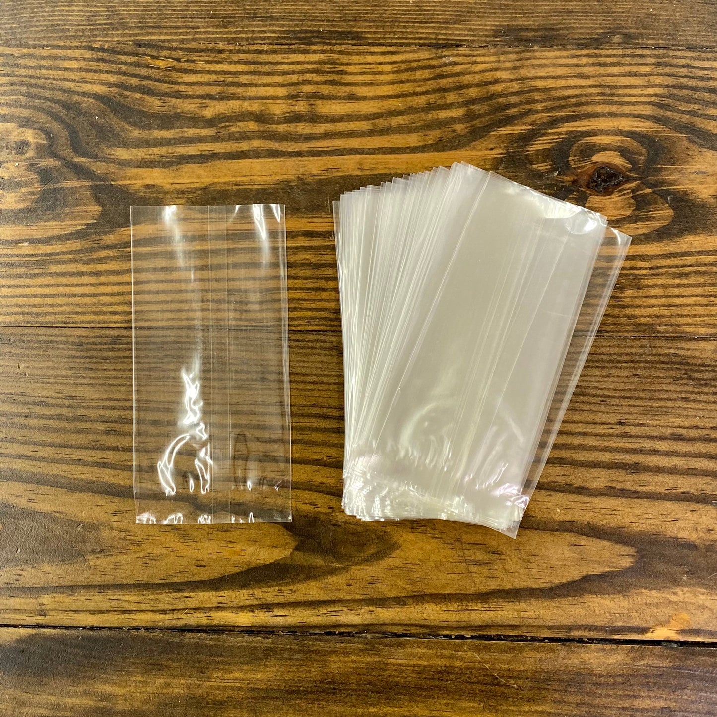 Crystal Clear Heavy Duty Heat Sealable Bags - 3” x 5-1/2” - Thick, Food Safe, Notched - Perfect for Packaging Cookies, Sprinkles, and more