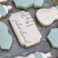 Noah Plaque Cookie Cutter - Versatile Notched Corner Rectangle, Inverted Corner Rectangle (#CCK201)
