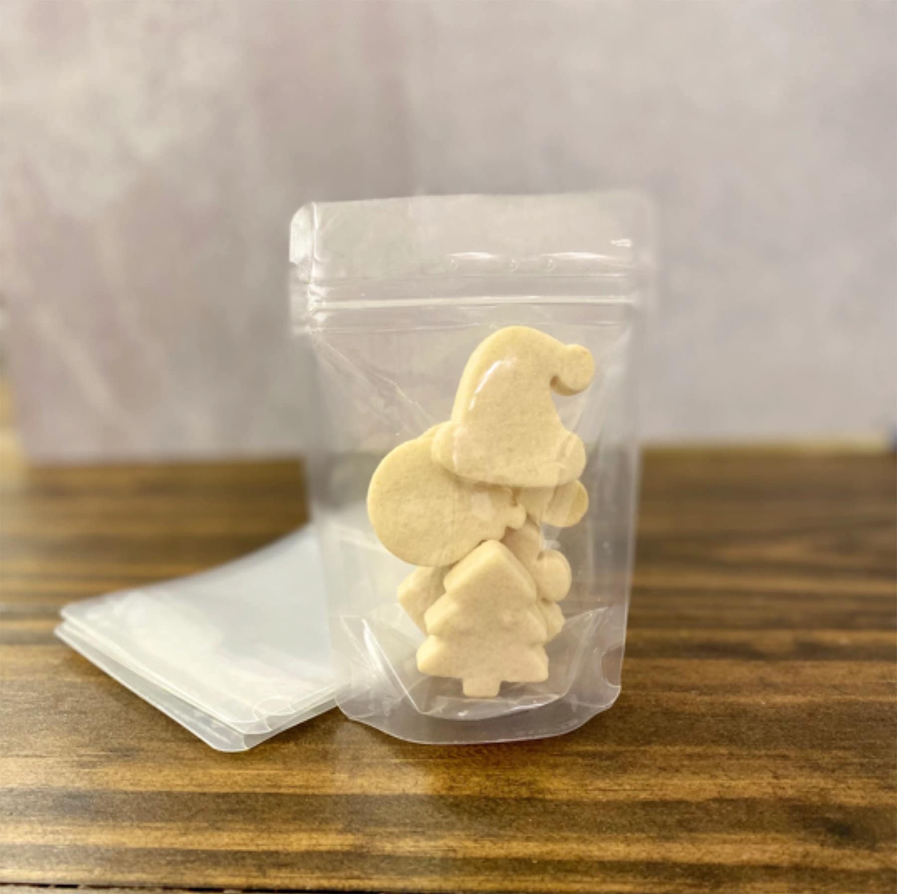 Clear Stand Up Pouch with Zipper - 4” x 2-3/8” x 6” - Heat Sealable and Resealable - Perfect for Mini Cookies, Samples, Sprinkles, and more