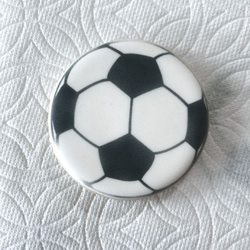 Soccer Ball Silkscreen - Perfect Pattern for Soccer Cookies, Sports Theme - Food Safe Silkscreen for Cookies (#CCKS118)