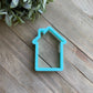 House with Chimney Cookie Cutter - Perfect for Homeowner and Realtor Gift, Housewarming Party - Cutter for Dough and More (#CCK446)