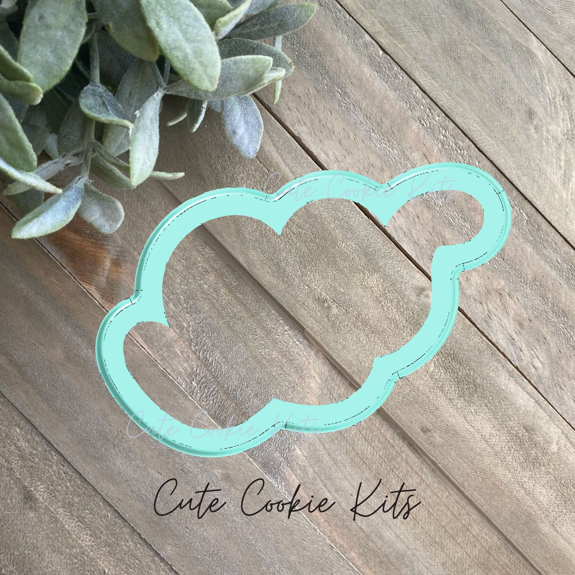 STL File Streamer Confetti Cookie Cutter - 4 inch CCK358 - Instant Download for 3D Printing at Home - Personal Use Only, Do Not Resell/Share