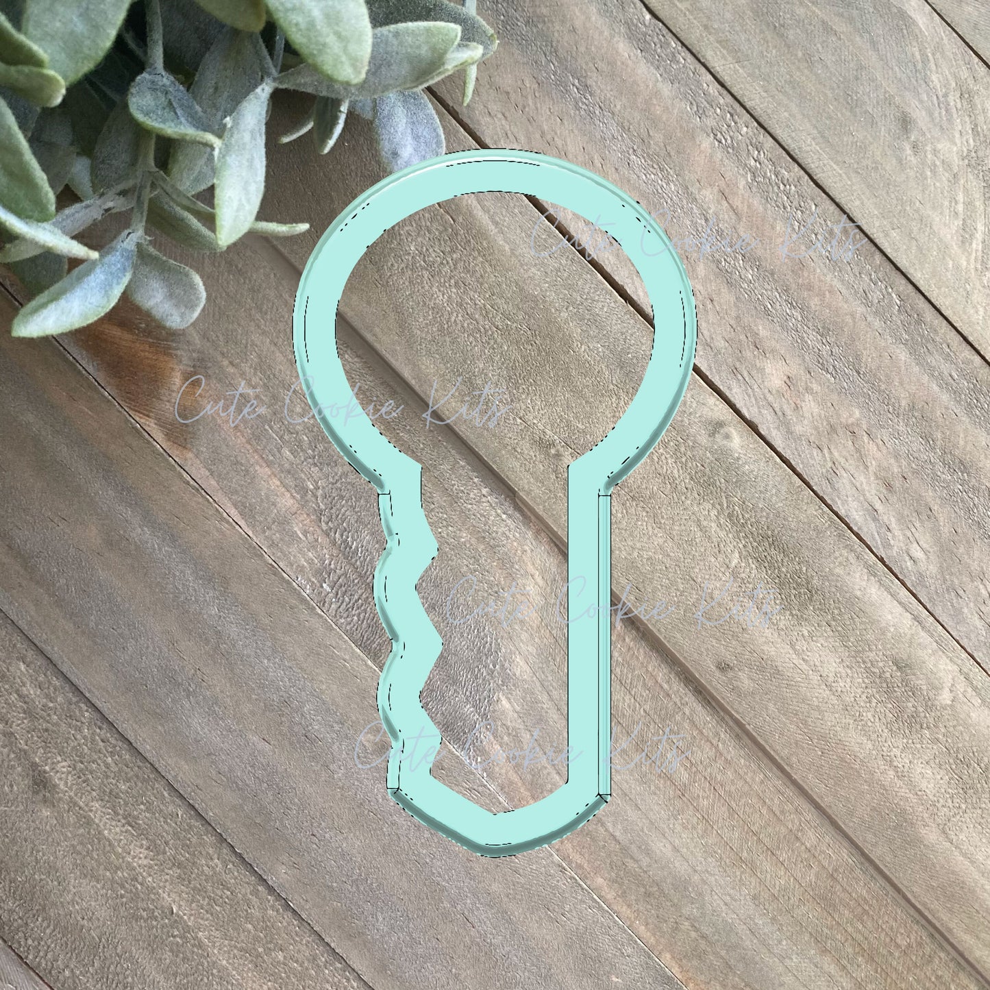 Classic House Key Cookie Cutter - Perfect for House Warming, New Home Owner, Realtor Sets - Cutter for Dough, Fondant, and More (#CCK718)