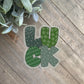Stacked Luck Plaque Cookie Cutter - Bubbly Lettering - Perfect for St Patrick’s, Irish Sets - Cutter for Dough, Clay, and More (#CCK540)