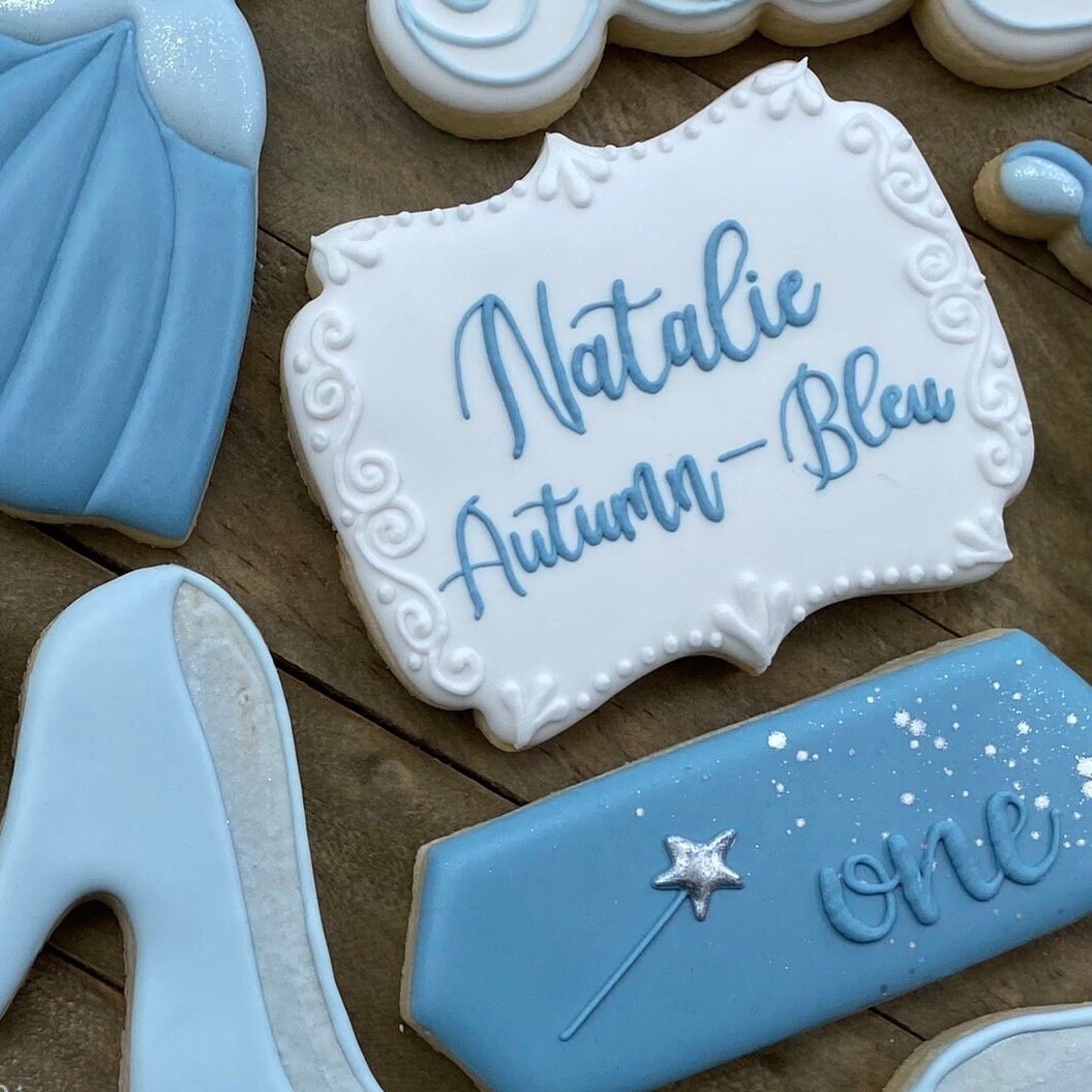 Megan Plaque Cookie Cutter - Versatile Shape - Perfect for Baby Shower, Wedding, Birthday - Cutter for Dough, Fondant and More (CCK242)