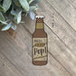 Tall Glass Bottle Cookie Cutter - Perfect for Soda, Beer, Tabasco, Father’s Day, Diner Themes - Cutter for Dough, Clay, and More (CCK780)