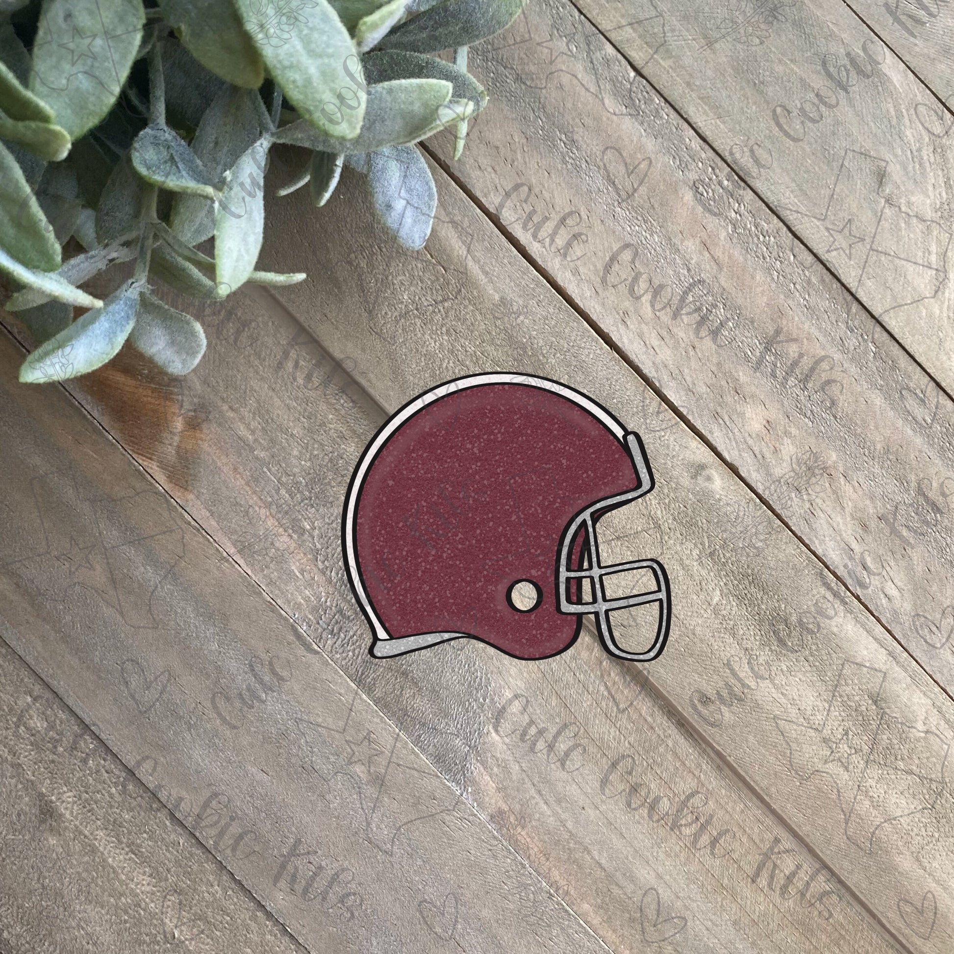 Football Game Day Cookie Cutters - Set of 6 or Individuals - Multiple Sizes Available - Hand Sketched Shapes and 3D Printed to Order